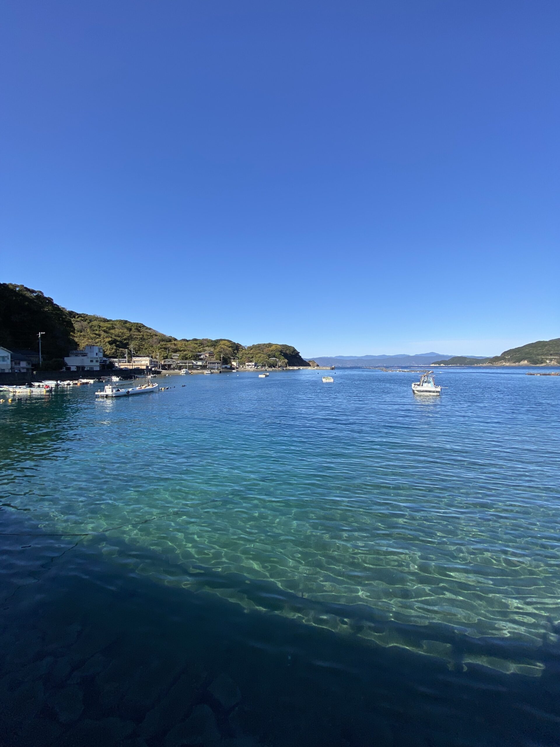 橘浦から撮った風景