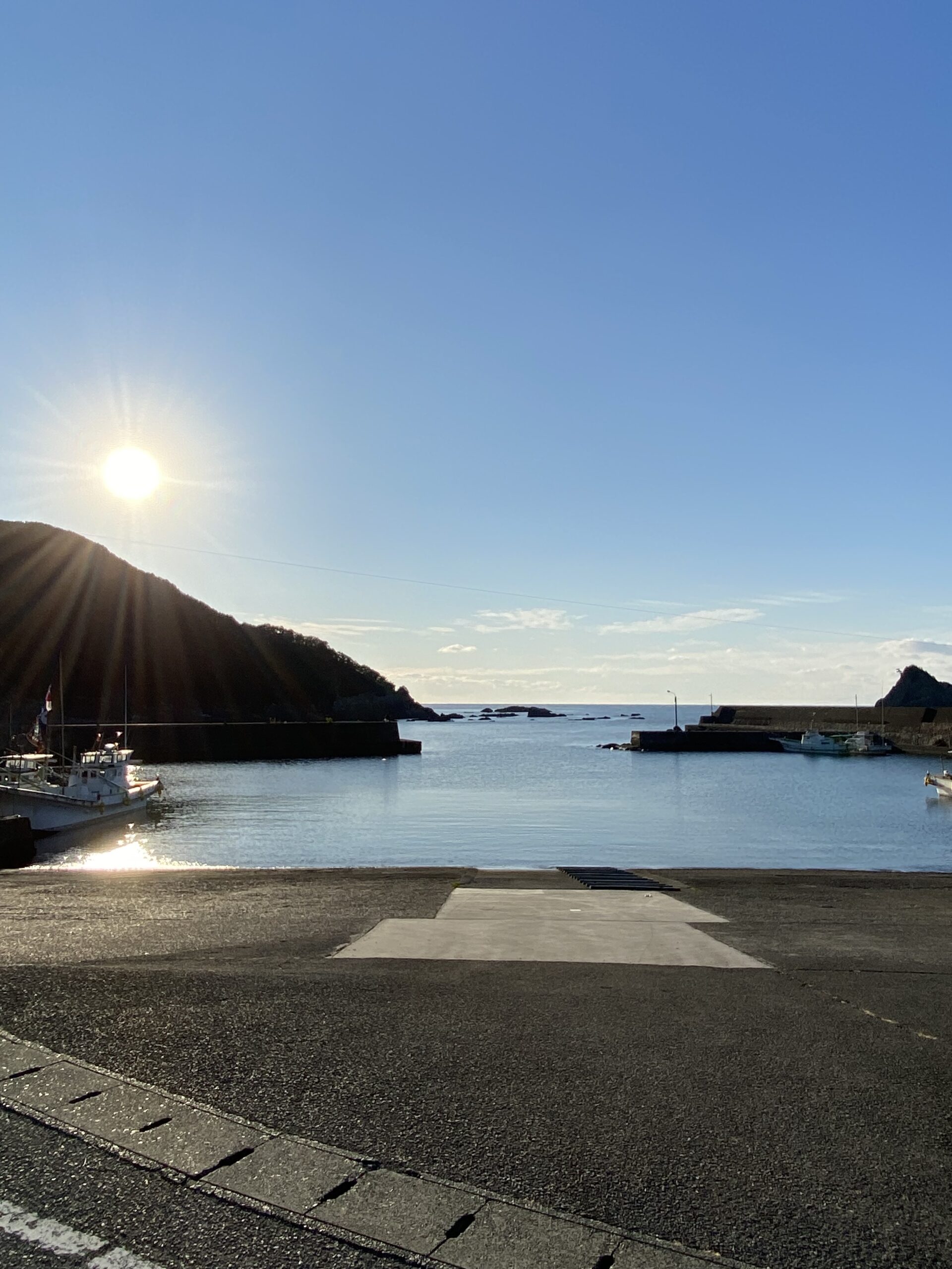 西泊からの風景