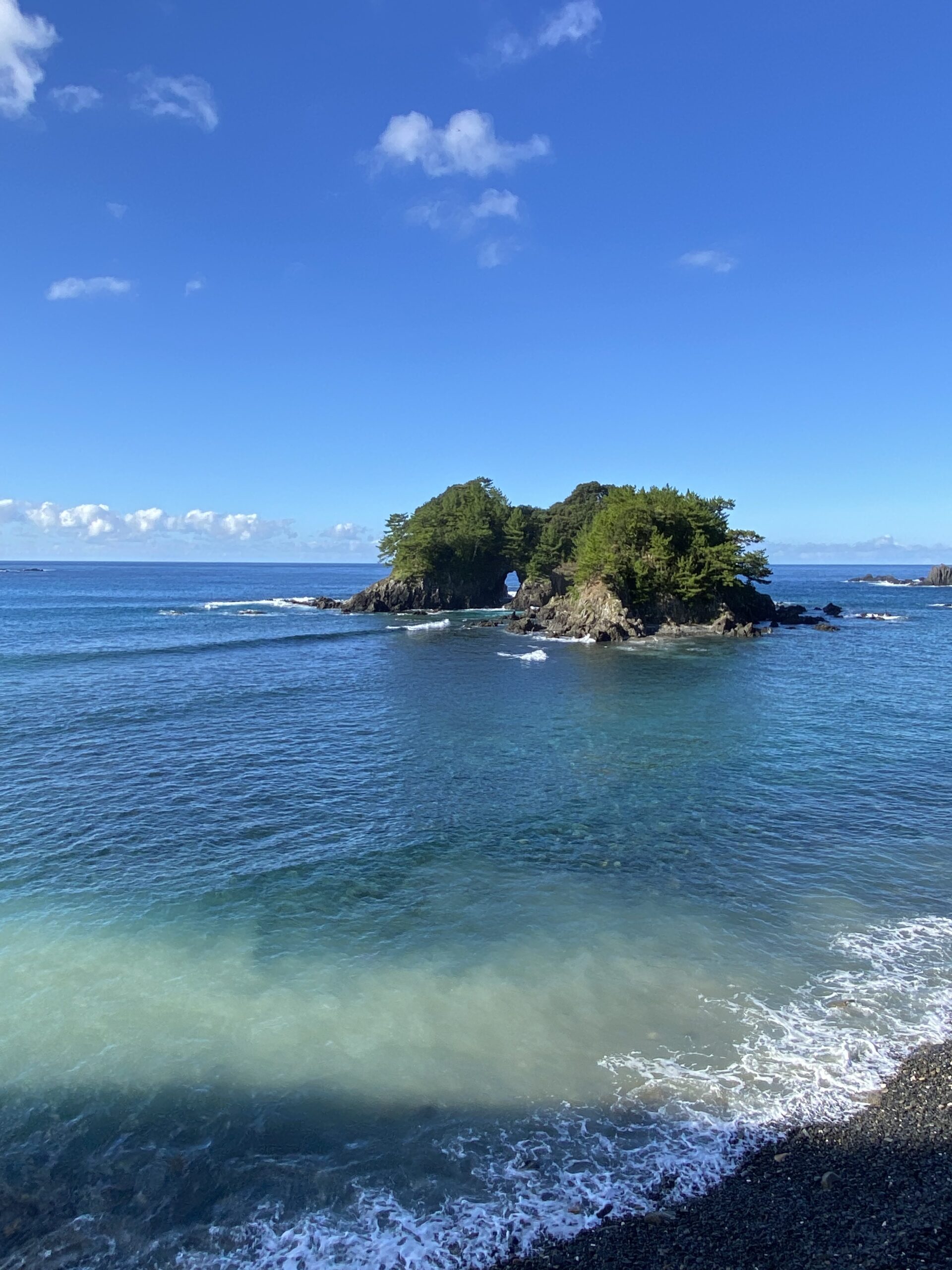 樫西海岸(いまざいけ)からの風景